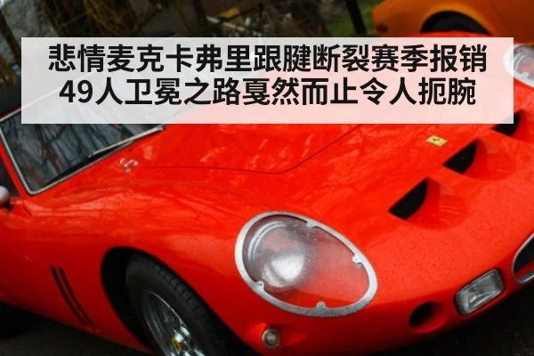 悲情麦克卡弗里跟腱断裂赛季报销 49人卫冕之路戛然而止令人扼腕